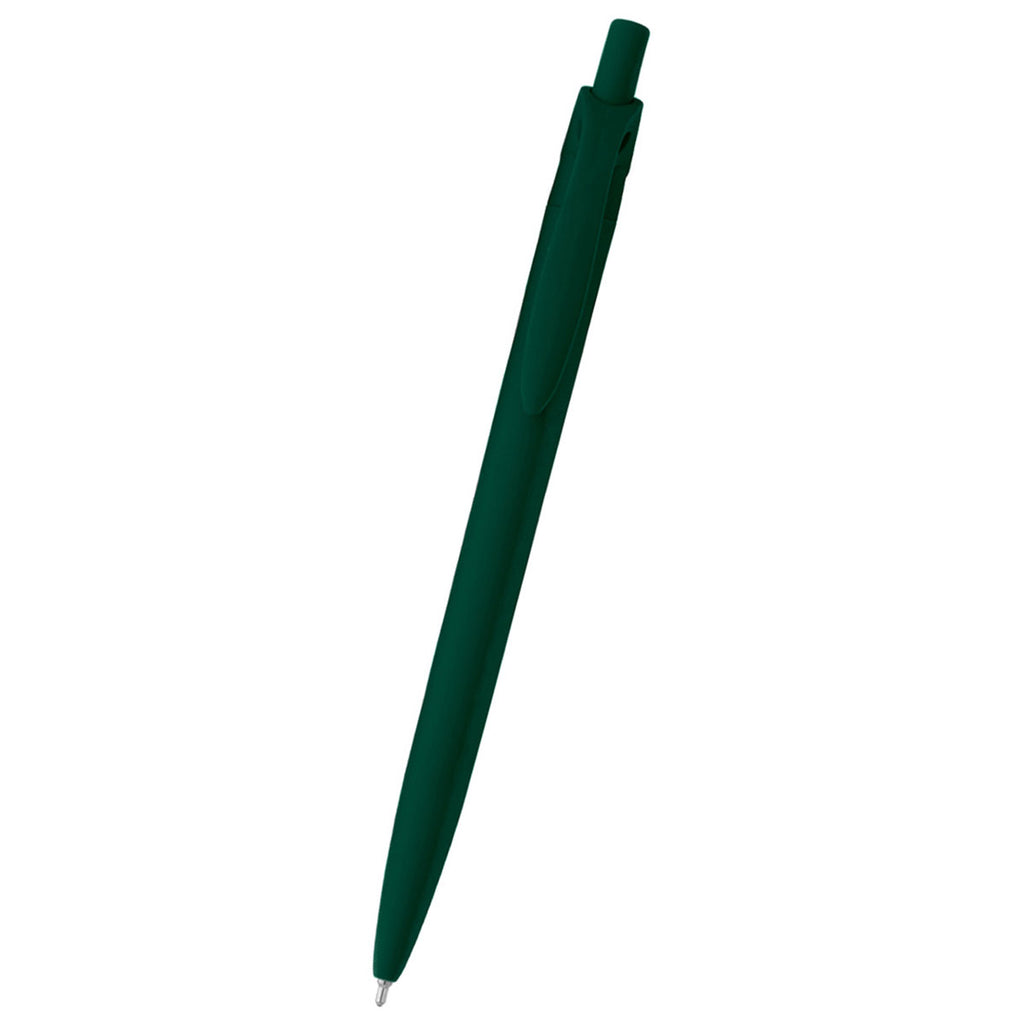 Sleek Write Forest Green Rubberized Pen