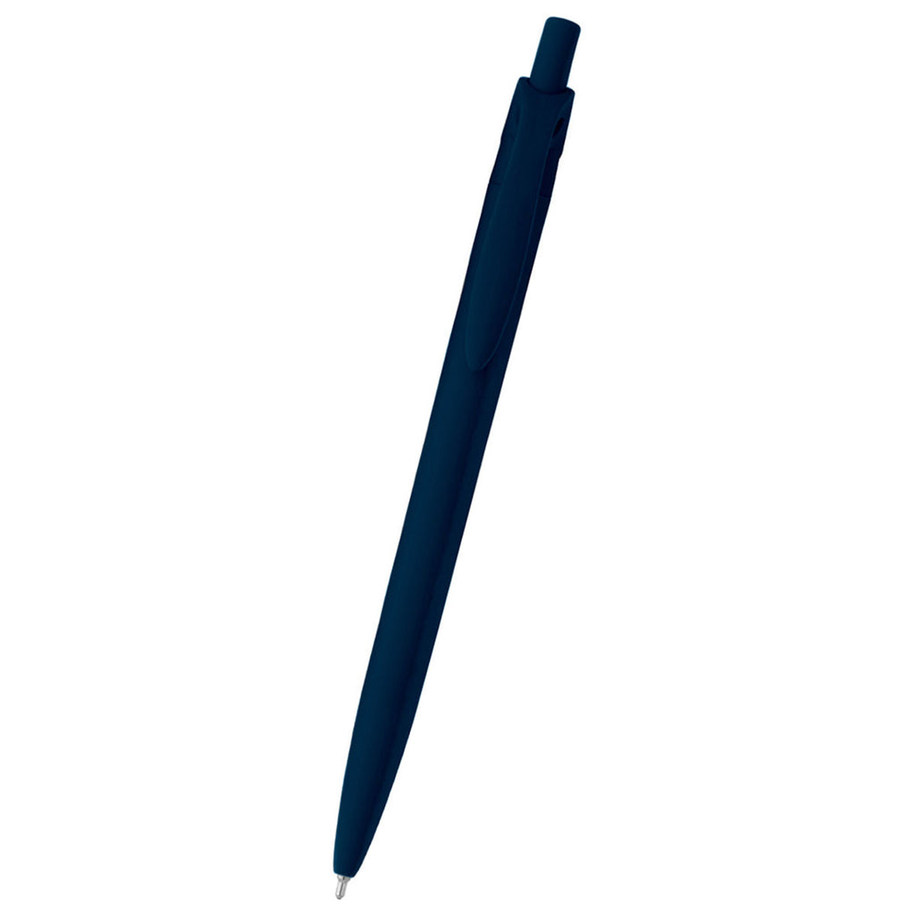 Sleek Write Navy Rubberized Pen