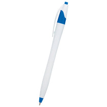 Hit White/Blue Dart Pen