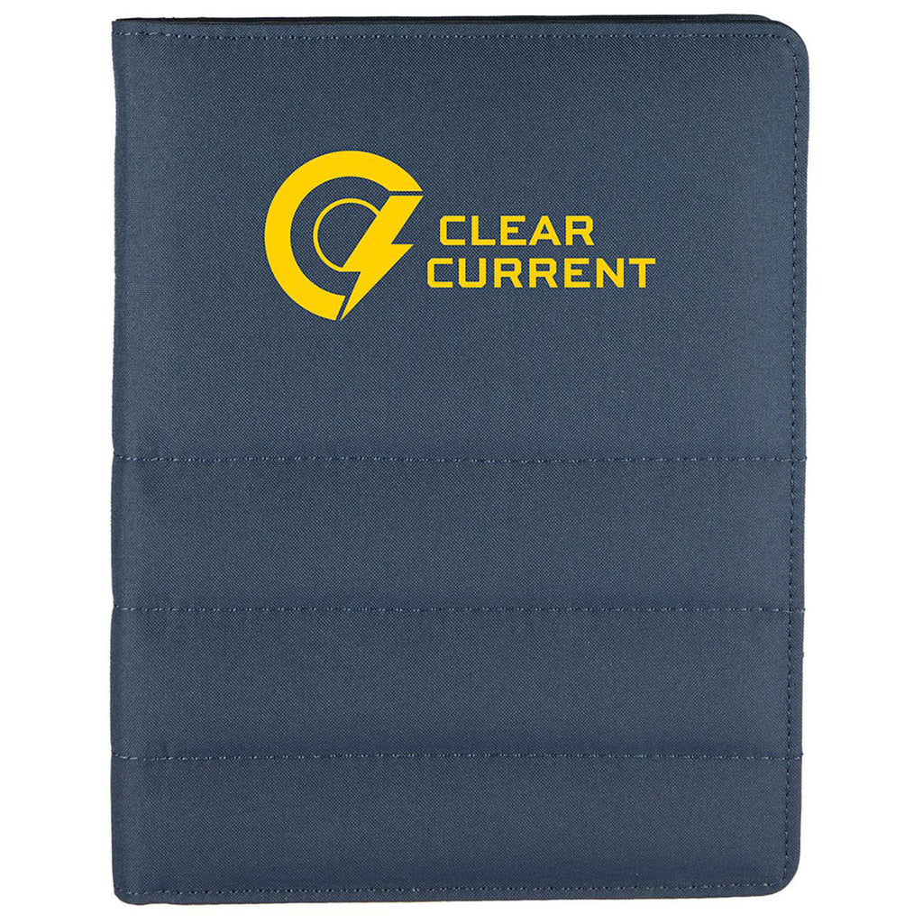 Leed's Navy Puffer Jr. Writing Pad with FSC Recycled Paper