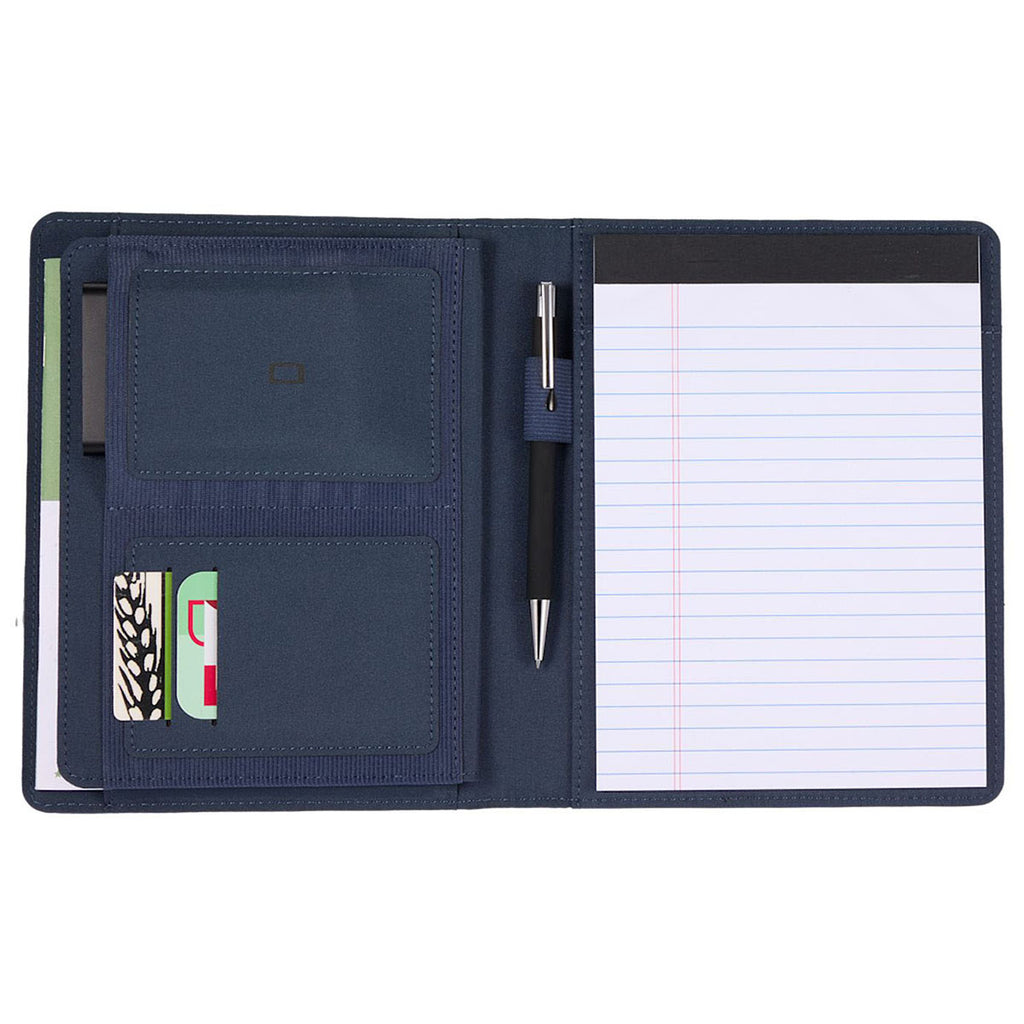 Leed's Navy Puffer Jr. Writing Pad with FSC Recycled Paper