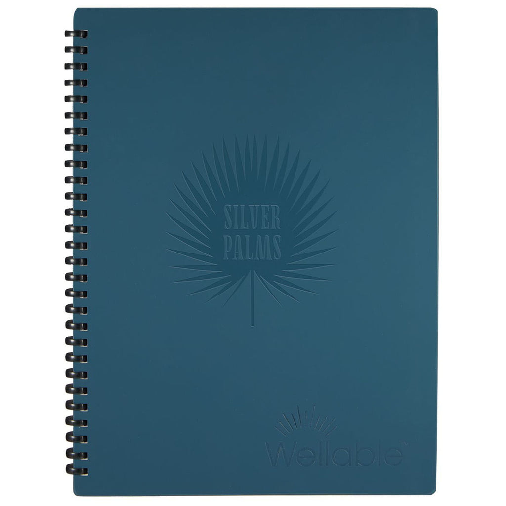 Wellable Navy Plan Well Undated Planner Journal