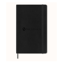 Moleskine Black Soft Cover Large 12-Month Weekly 2025 Planner