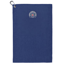 Gemline Royal Blue Golf Links Waffle Weave Towel