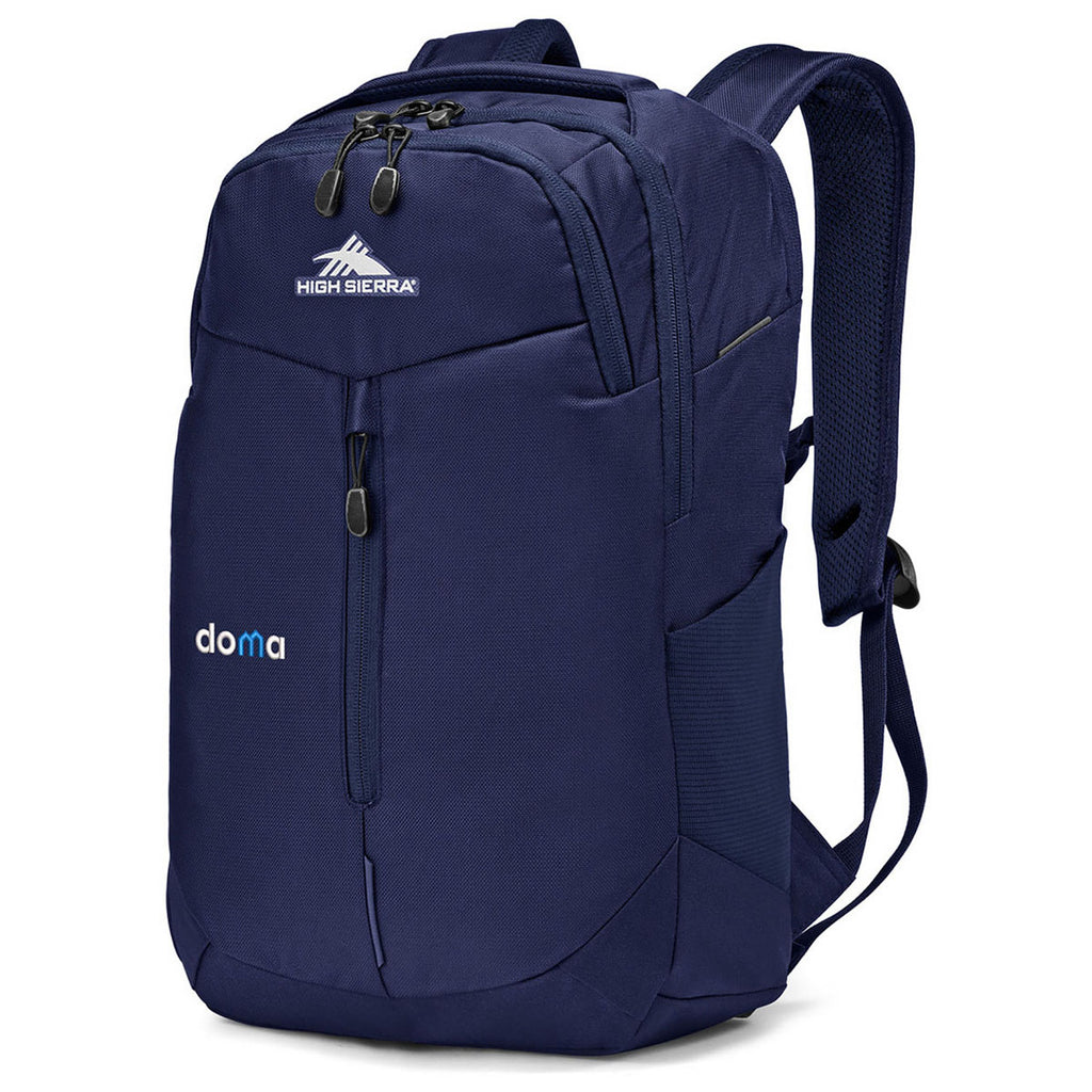 High Sierra True Navy Swerve Pro Laptop Backpack