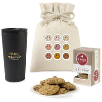 Gourmet Expressions Black Sip, Snack & Inspire Gift Set