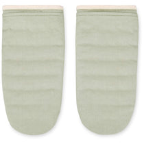 La Cuisine Light Grey Oven Mitt Set of Two