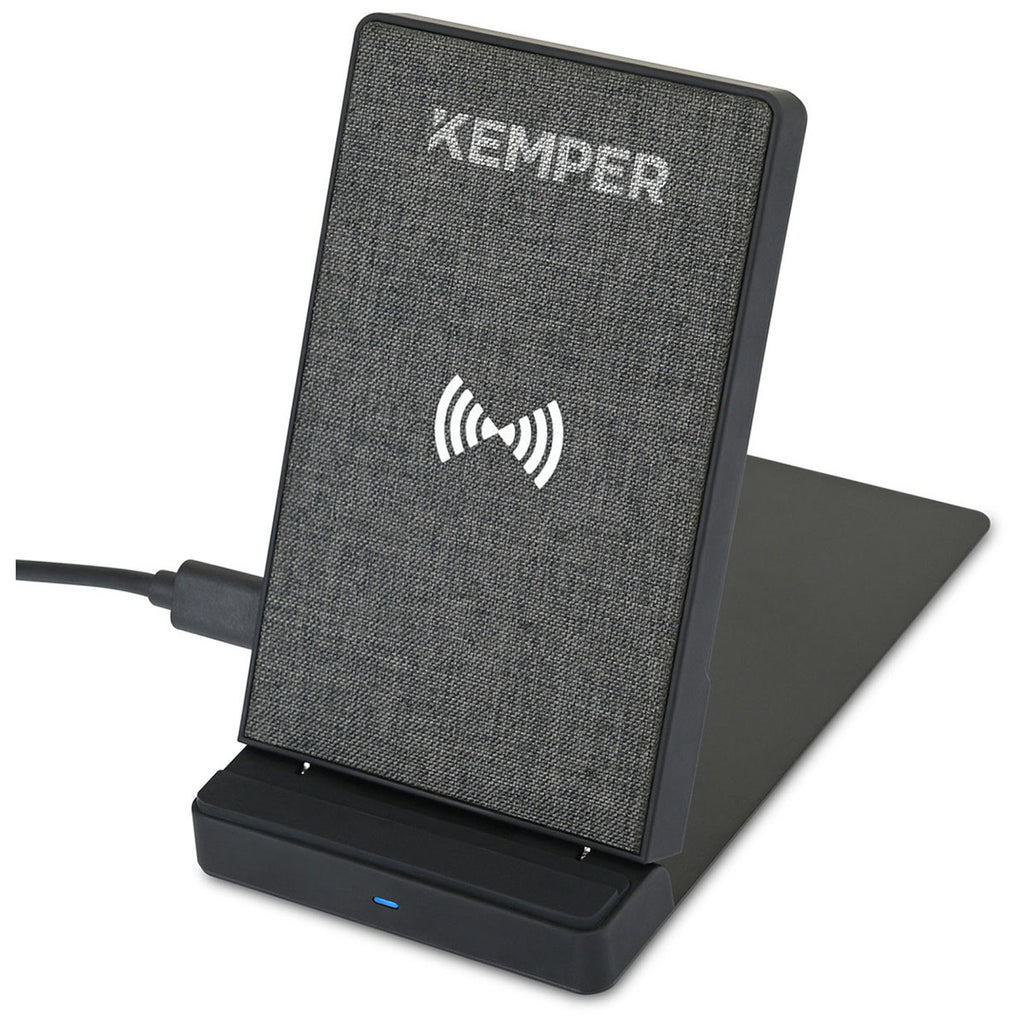 Gemline Charcoal Heather Eden Collapsible Desk Charger