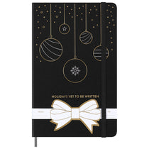 Moleskine Black Hard Cover Holiday Notebook Gift Set