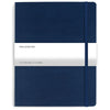 Moleskine Sapphire Blue X-Large Notebook and GO Pen Gift Set