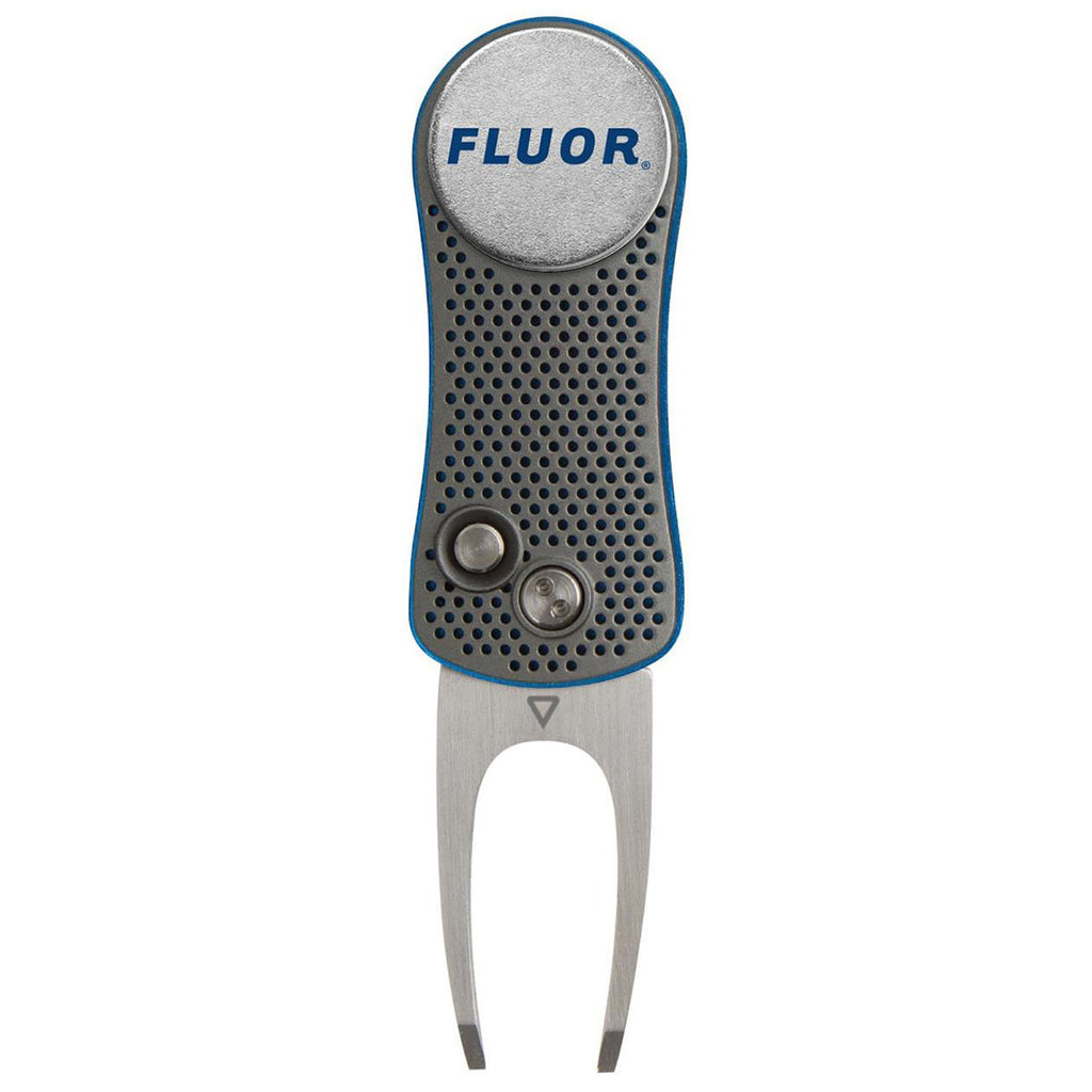 Ahead Gunmetal/Blue Switchfix Divot Repair Tool