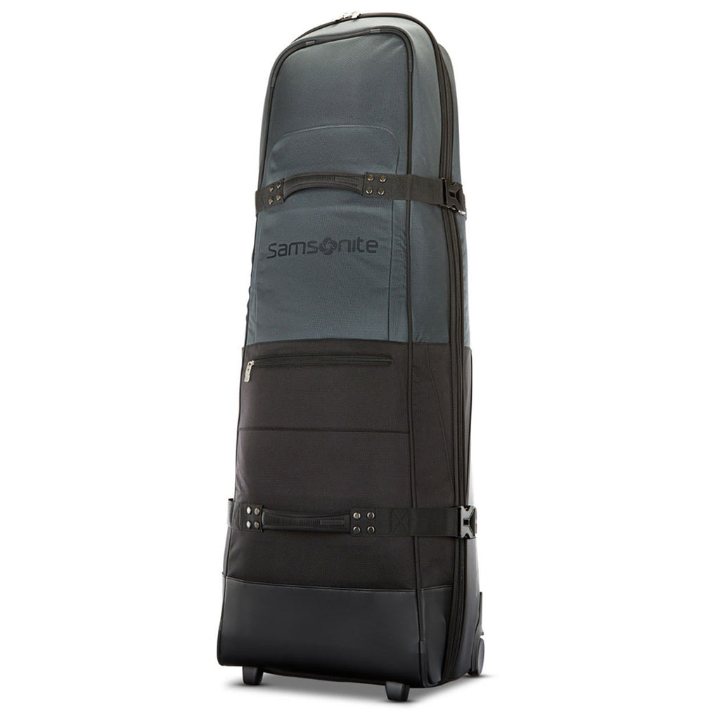 Samsonite Black Softside Travel Golf Bag with Luggage Tag