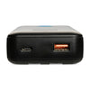 XD Connects Black Gridley RCS rPlastic 20000 65W Laptop Powerbank