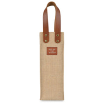Out of The Woods Natural Jute Wine Tote
