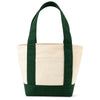 Gemline Green Petite Canvas Tote