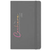 Moleskine Slate Grey/Black Large Notebook, GO Pen, and Mini Notebook Charm Gift Set