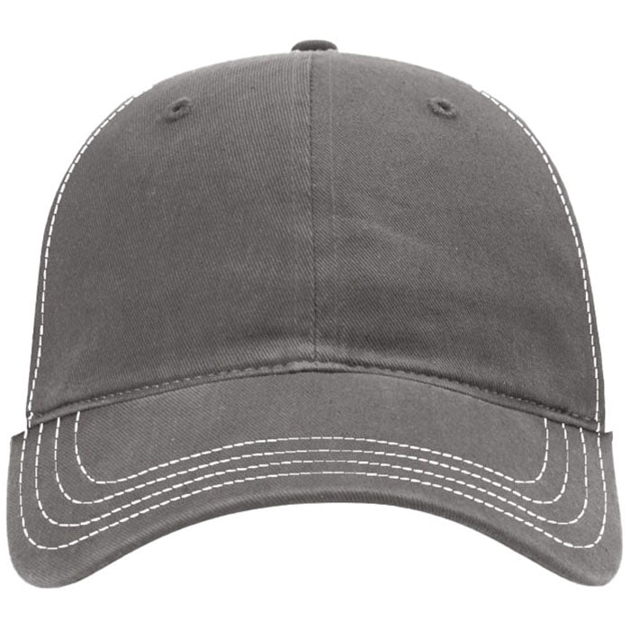 Richardson Charcoal/White Garment Washed Trucker