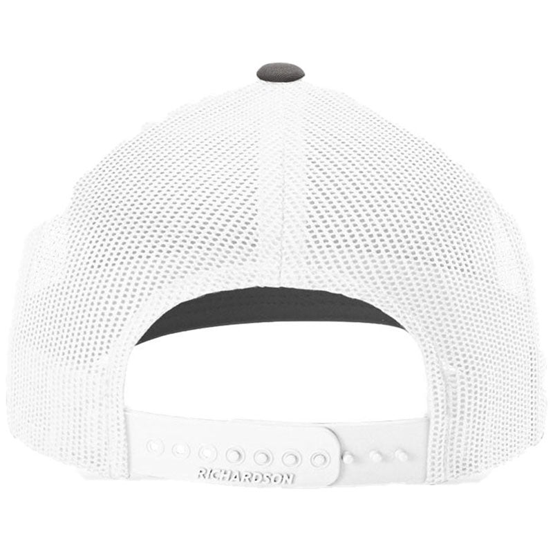 Richardson Charcoal/White Trucker Cap