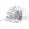 Richardson Blizzard Duck Camo/White Printed Five-Panel Trucker
