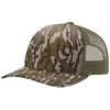 Richardson Mossy Oak Bottomland/Loden Printed Five-Panel Trucker