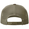 Richardson Mossy Oak Bottomland/Loden Printed Five-Panel Trucker