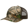 Richardson Realtree Edge/Brown Printed Five-Panel Trucker