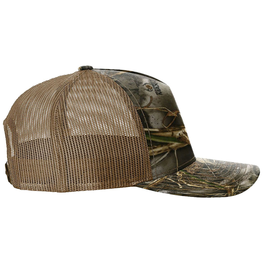 Richardson Realtree Max-7/Buck Printed Five-Panel Trucker