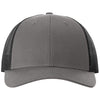 Richardson Charcoal/Black Low Pro Trucker