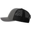 Richardson Charcoal/Black Low Pro Trucker