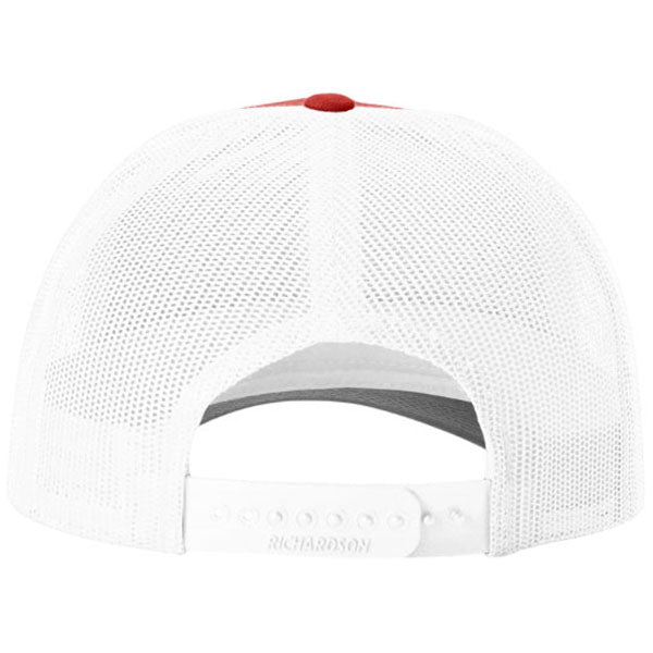 Richardson Red/White Low Pro Trucker