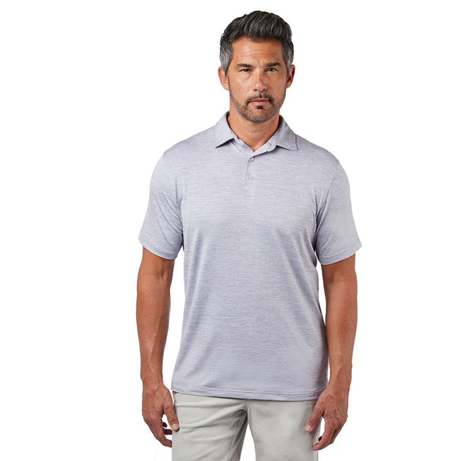 Landway Men's Coastal Blue Cypress Lightweight Performance Polo