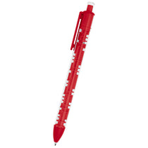 Hit Translucent Red A-Maze Me Pen