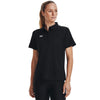 3 Day Under Armour Women's Black Tech Team Polo