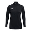 48-Hour Under Armour Women's Black Team Tech 1/2 Zip