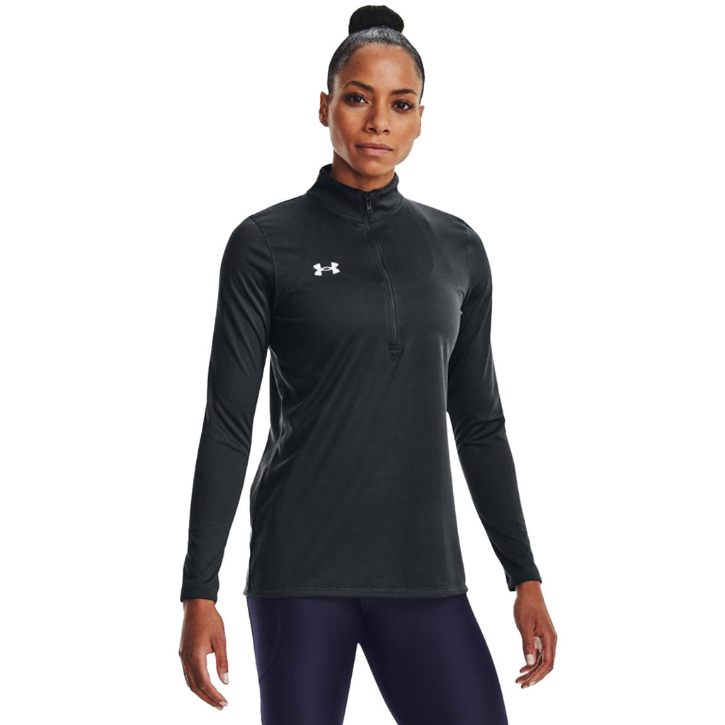 3 Day Under Armour Women's Stealth Grey Team Tech 1/2 Zip