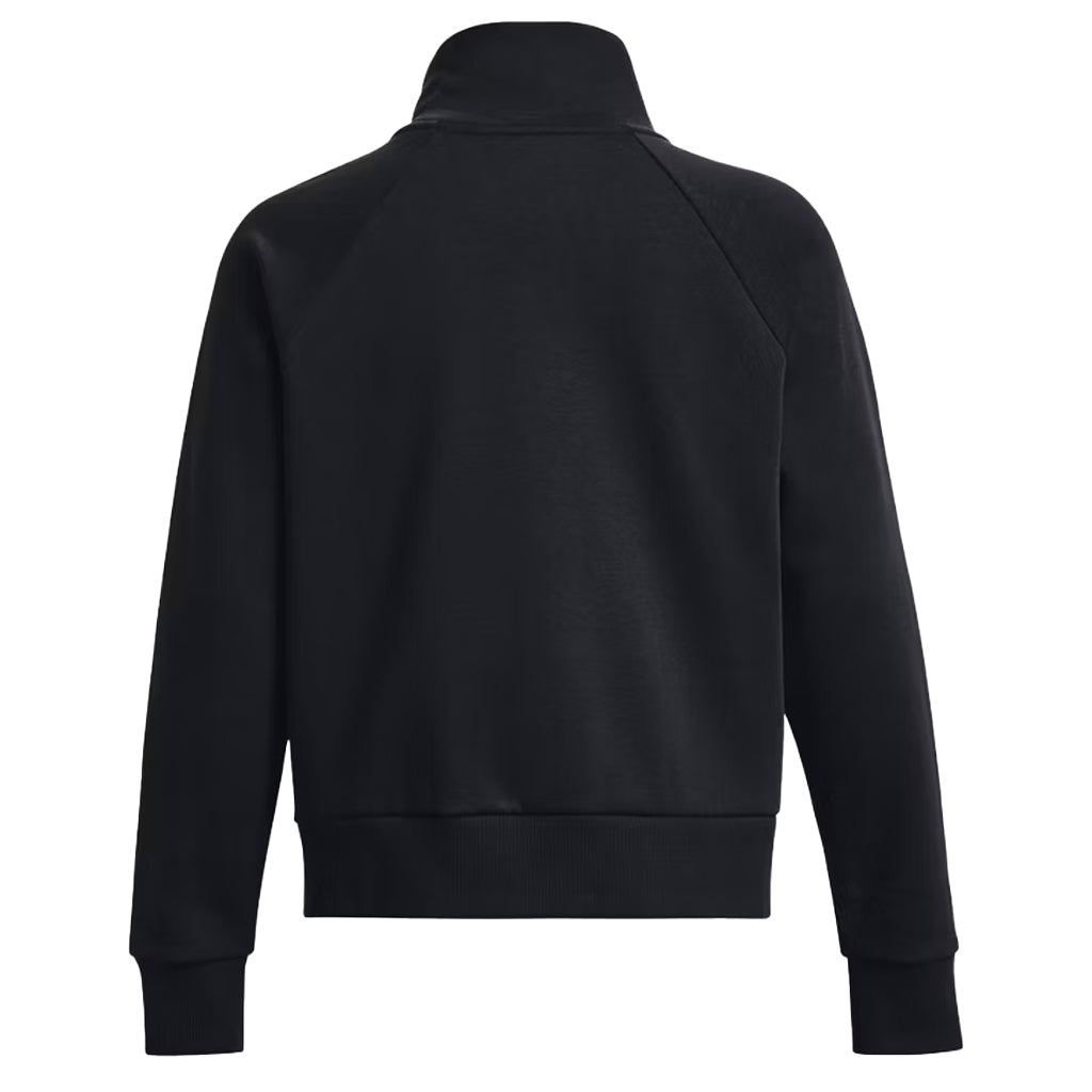 48-Hour Under Armour Women's Black Rival Fleece 1/2 Zip