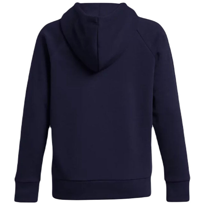 Under Armour Women's Midnight Navy/White Rival Fleece Hoodie