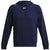 Under Armour Men's Midnight Navy/White Rival Fleece Hoodie