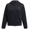 Under Armour Women's Black/Black Unstoppable Fleece Full-Zip