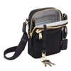 TUMI Black Voyageur Persia Crossbody