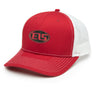 Hit Red with White Mesh The Hauler Classic Trucker