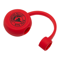 Leed's Recycled Red Silicone Straw Cap