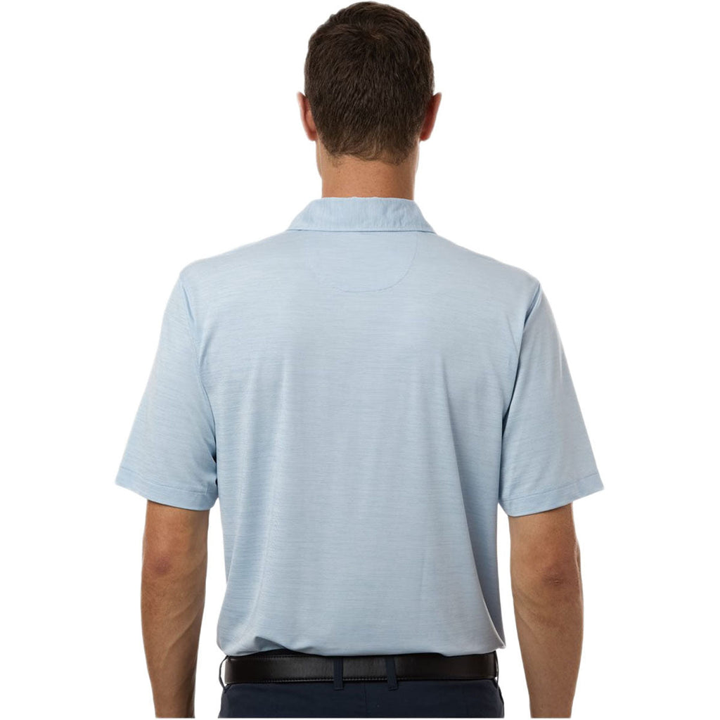 Paragon Men's Carolina Heather Bohemian Striped Heather Performance Polo