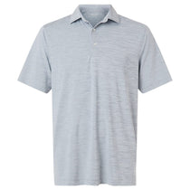 Paragon Men's Navy Heather Bohemian Striped Heather Performance Polo