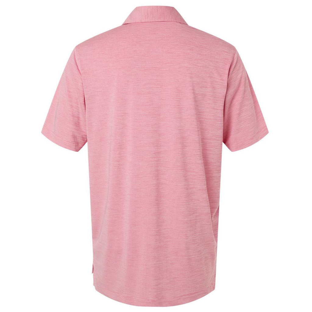 Paragon Men's Red Heather Bohemian Striped Heather Performance Polo