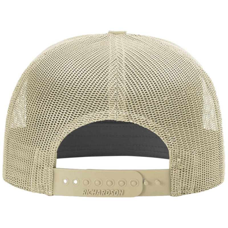 Richardson Brown/Khaki/Khaki 7-Panel Trucker