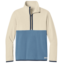 Cotopaxi Men's Cream/Fjord Amado 1/2-Zip Fleece