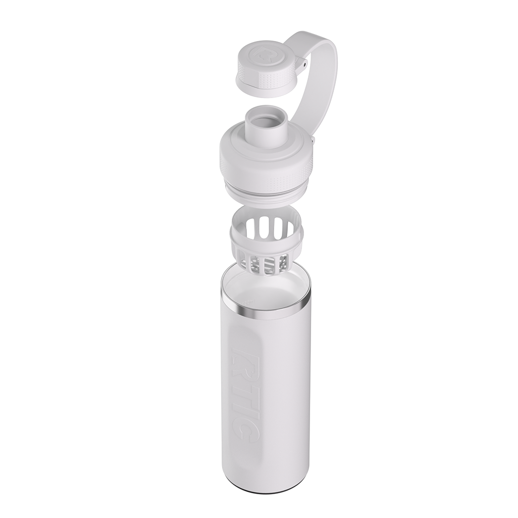 RTIC Cool Grey 16oz Refuel Bottle