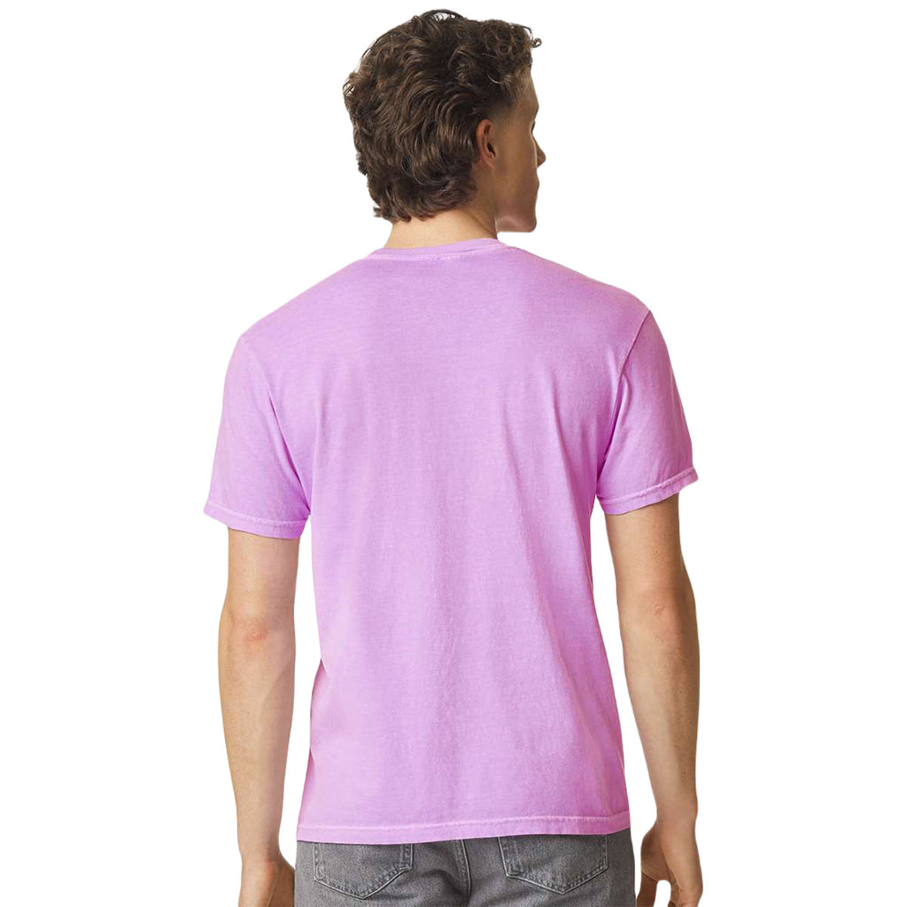 Comfort Colors Unisex Neon Violet Garment-Dyed Heavyweight T-Shirt