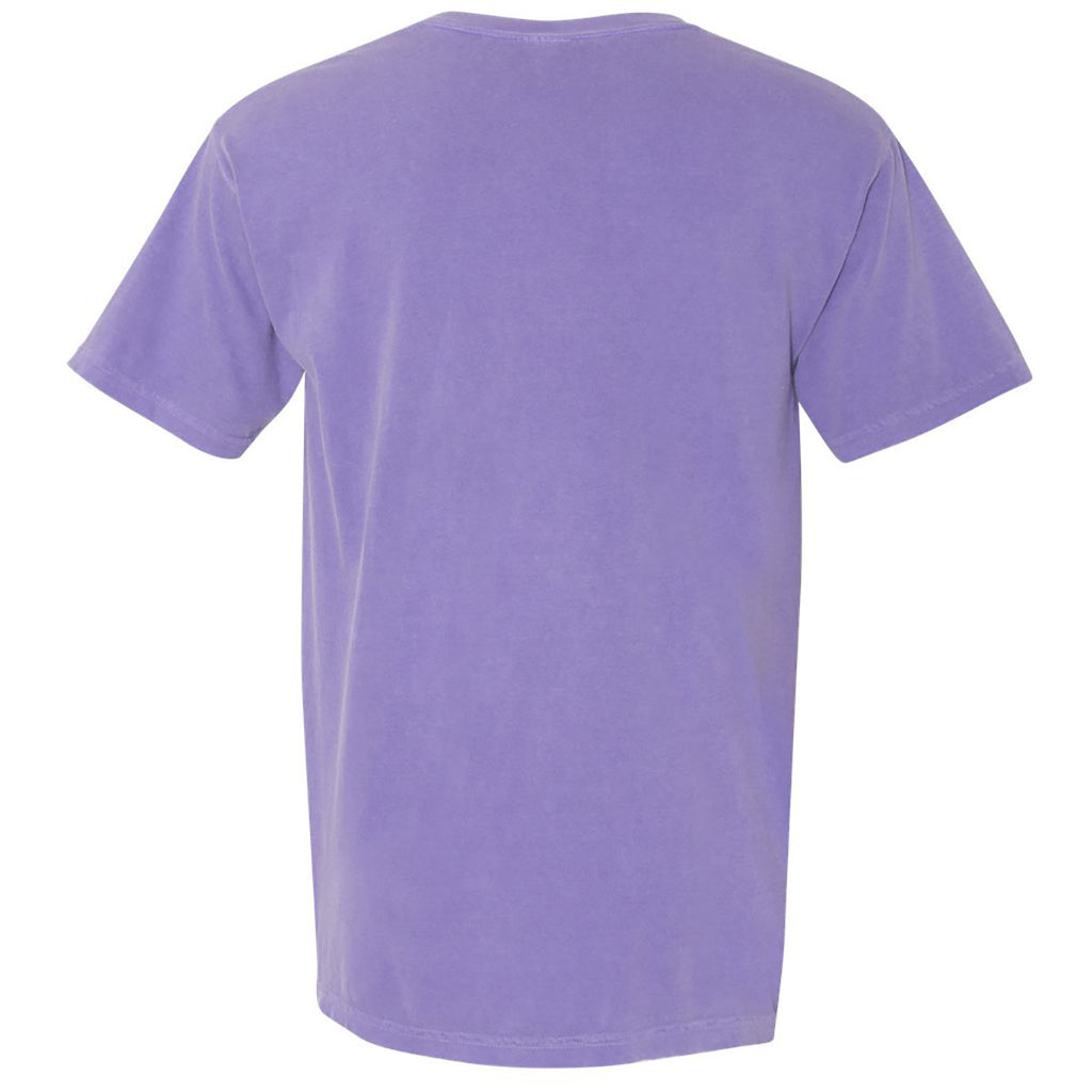 Comfort Colors Unisex Violet Garment-Dyed Heavyweight T-Shirt